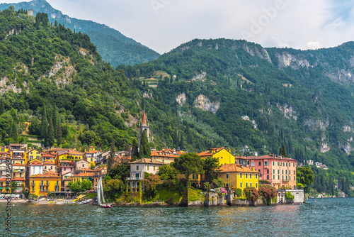 Varenna, small town on lake Como, Italy © Alex Mit