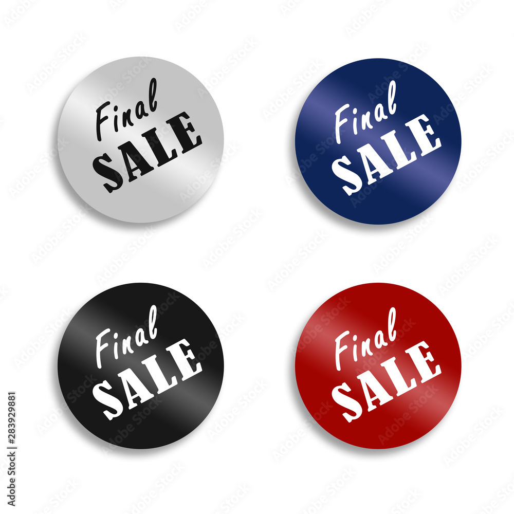 FINAL SALE - PROMOTION LABEL - FOIL STICKER FINAL SALE - PROMOTION LABEL - FOIL STICKER