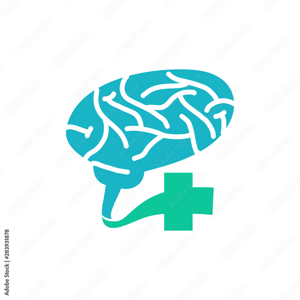 Brain Logo template Think idea concept Brainstorm power thinking icon Brain Logo template Think idea concept Brainstorm power thinking icon