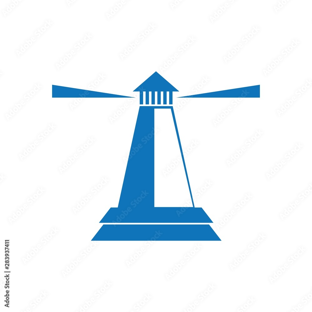 Light house logo template vector icon design Light house logo template vector icon design
