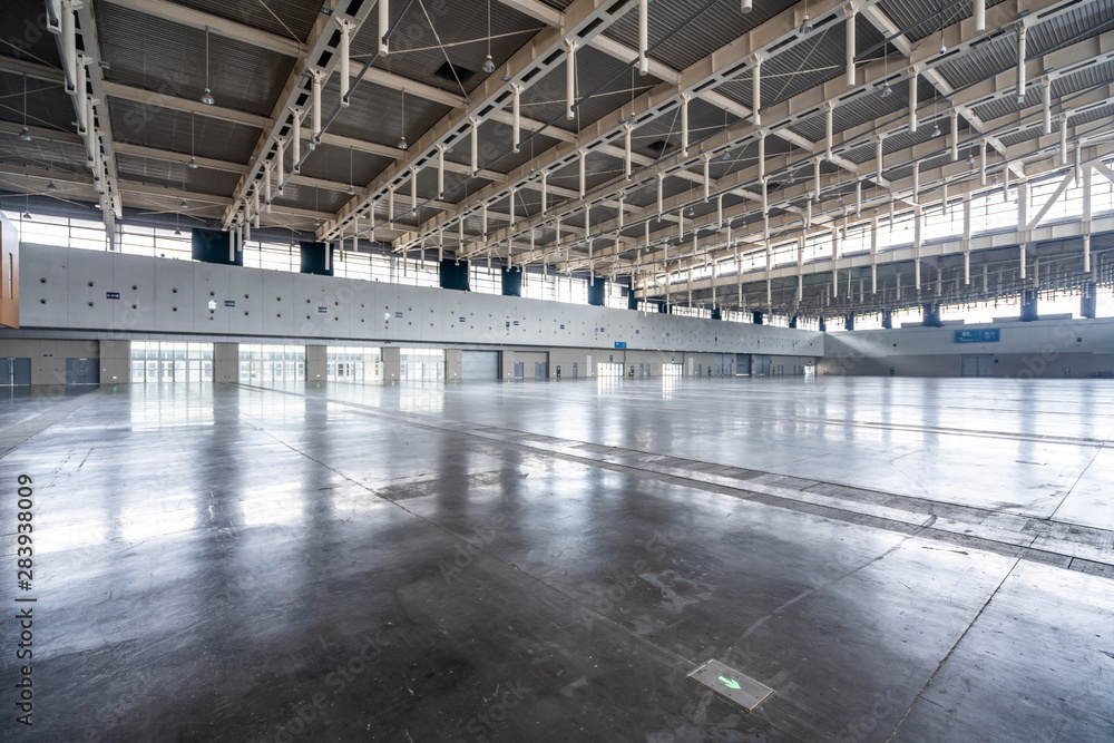 Hangar for storage. Industrial warehouse. Hangar for storage. Industrial warehouse.