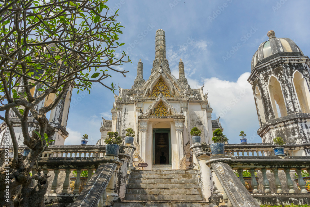 Wechayan Wichien Prasat Palace at Phra Nakhon Khiri Historical Park in Petchaburi,Thailand. 