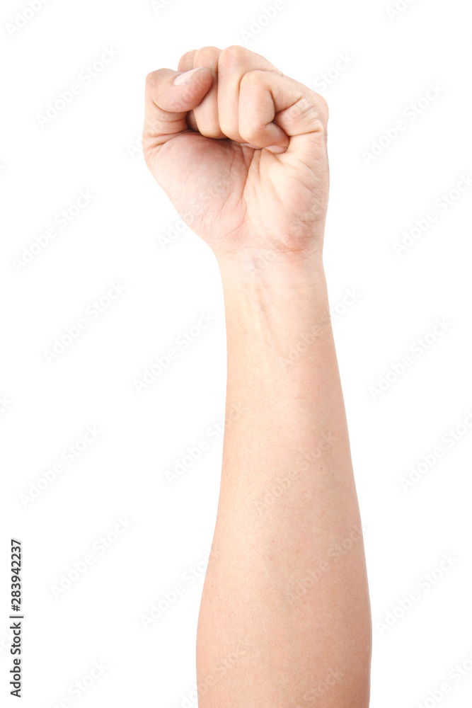 Male asian hand gestures isolated over the white background. Male asian hand gestures isolated over the white background.