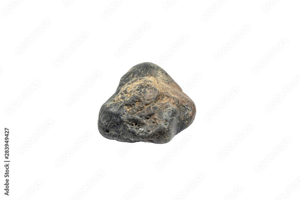 Stone isolated on white background with clipping paths. Stone isolated on white background with clipping paths.