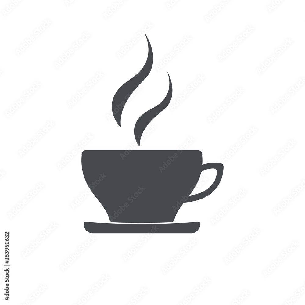 Obraz premium Coffee cup icon. Vector illustration