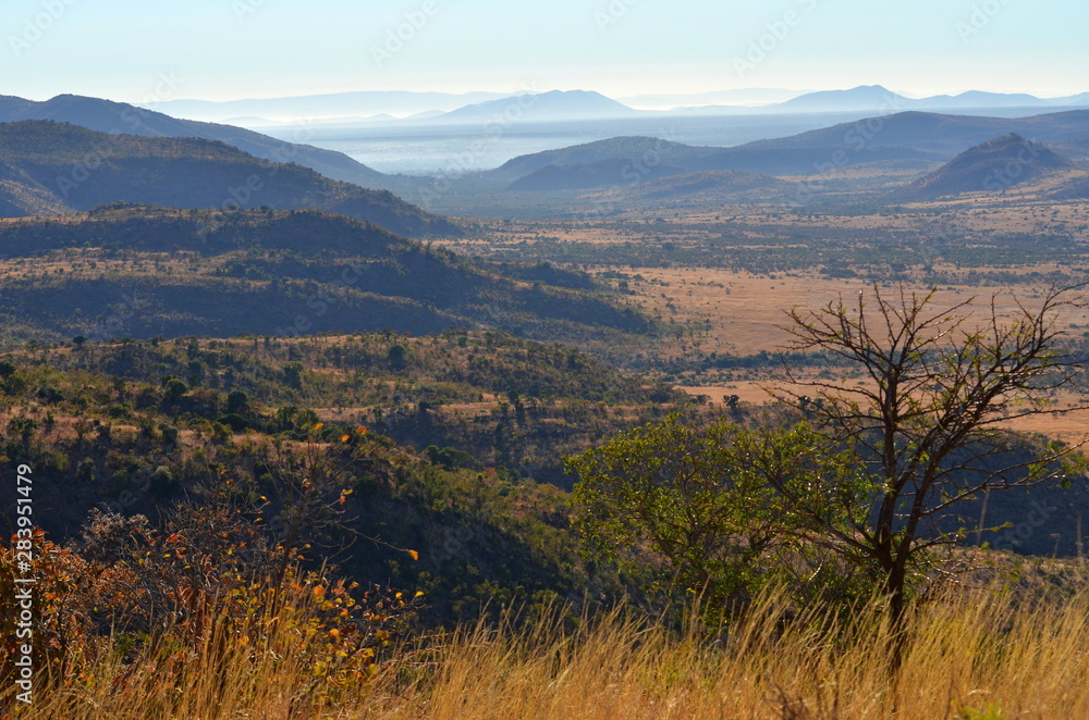 Landscape Pilanesberg National Parc, South Africa