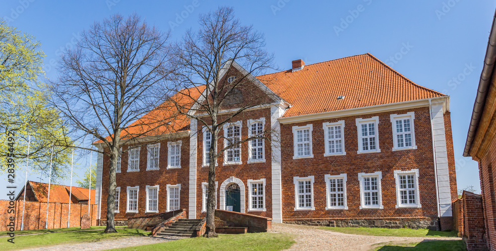 Panorama of the Kreismuseum building in Ratzeburg, Germany