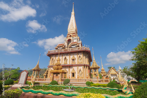 Wat Chalong, an ancient temple in Phuket,Thailand