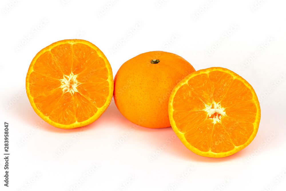 Orange on a white background, fruit with vitamin C, healthy fruits, China is a sacred fruit, another fruit that has vitamin C Orange on a white background, fruit with vitamin C, healthy fruits, China is a sacred fruit, another fruit that has vitamin C