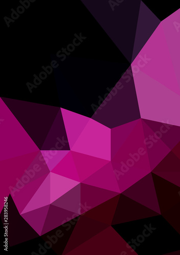 white and purple polygon geometrical abstract background