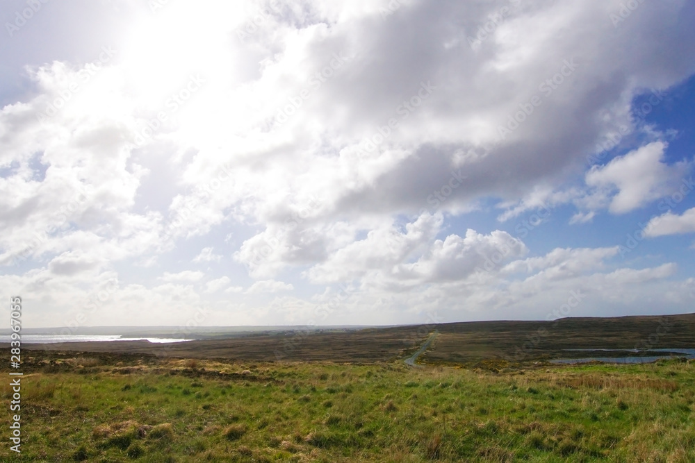 The view from Dunnet head in the Scottish highlands