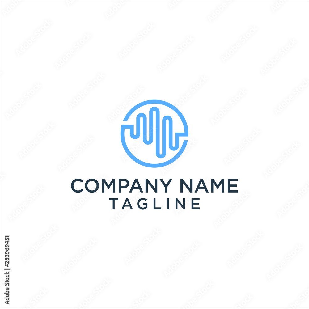 sound waves vector logo icon template download sound waves vector logo icon template download