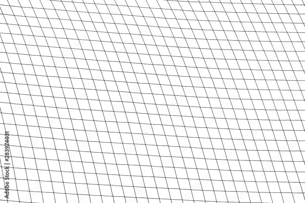 Soccer gate net on the white background. Soccer gate net on the white background.