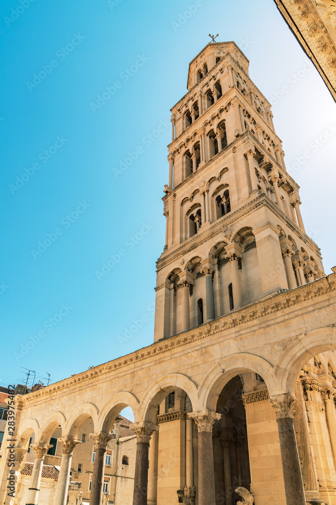 Cathedral of Saint Domnius (Katedrala Sveti Duje) in Split, Croatia