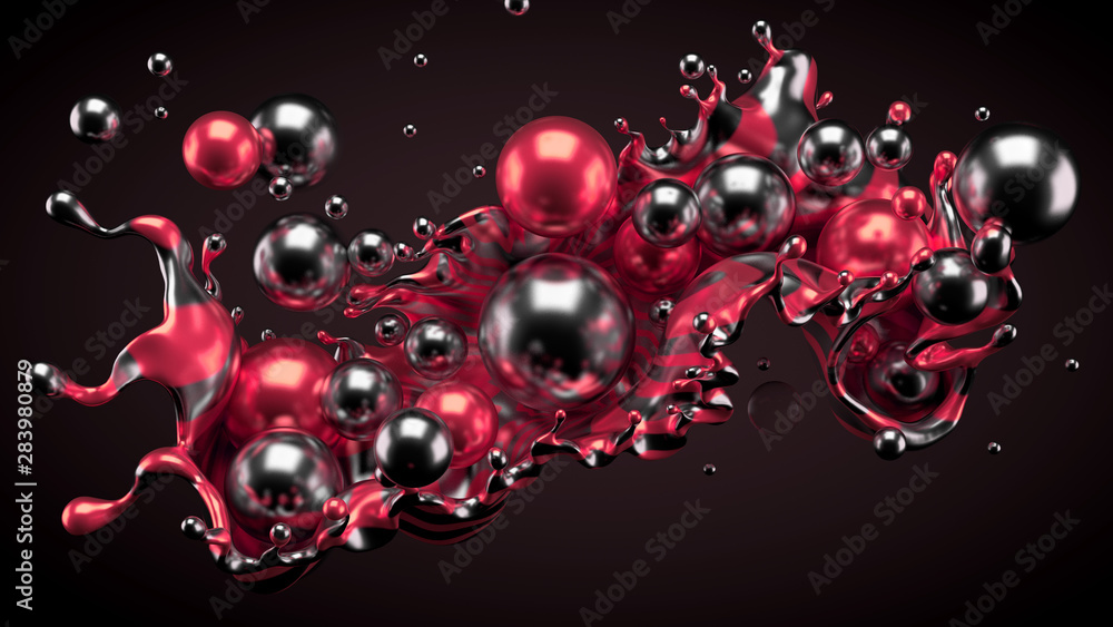 Abstract 3d background. 3d illustration, 3d rendering. Abstract 3d background. 3d illustration, 3d rendering.