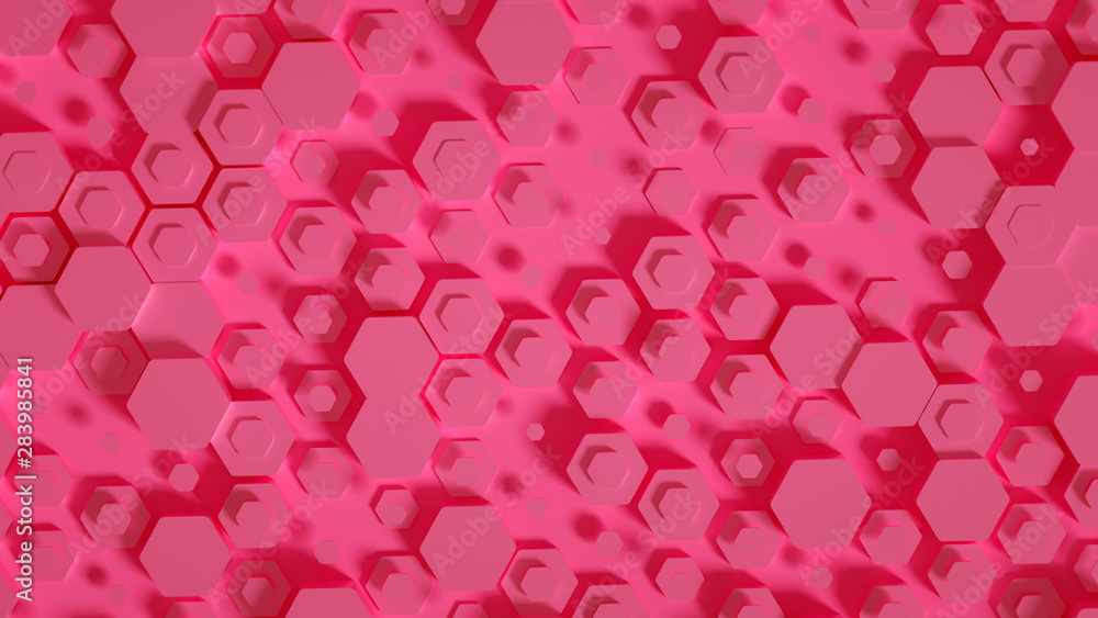 Geometry hexagon background. 3d illustration, 3d rendering. Geometry hexagon background. 3d illustration, 3d rendering.