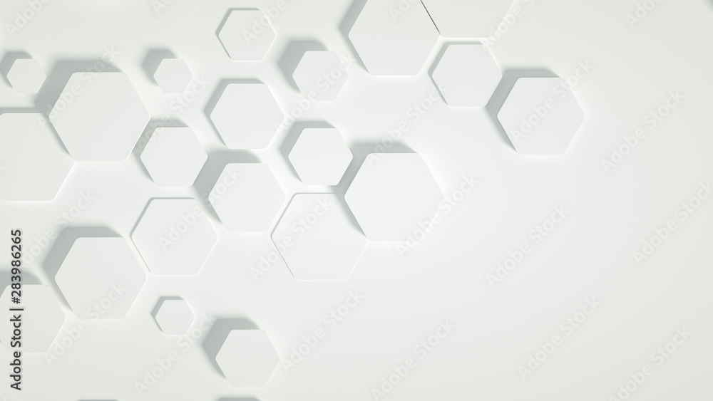 Geometry hexagon background. 3d illustration, 3d rendering. Geometry hexagon background. 3d illustration, 3d rendering.