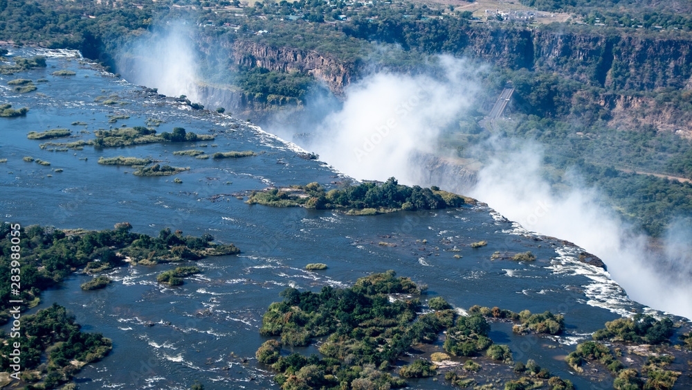 Victoria Falls Helicopter views