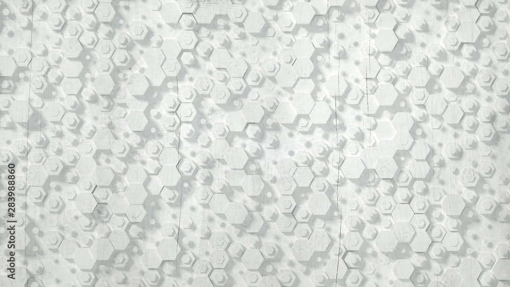 Geometry hexagon background. 3d illustration, 3d rendering. Geometry hexagon background. 3d illustration, 3d rendering.