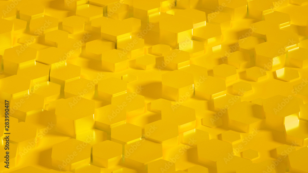Geometry hexagon background. 3d illustration, 3d rendering. Geometry hexagon background. 3d illustration, 3d rendering.