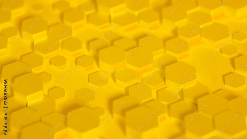 Geometry hexagon background. 3d illustration, 3d rendering. Geometry hexagon background. 3d illustration, 3d rendering.