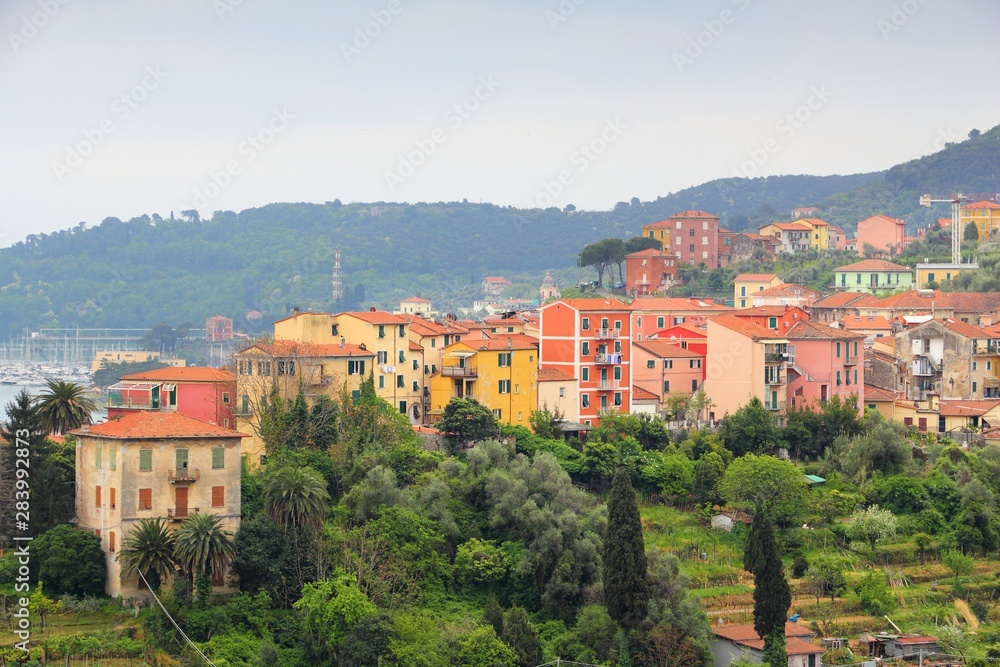 La Spezia colorful town in Italy
