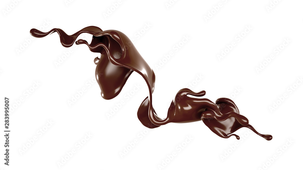 Splash of fluid. 3d illustration, 3d rendering. Splash of fluid. 3d illustration, 3d rendering.