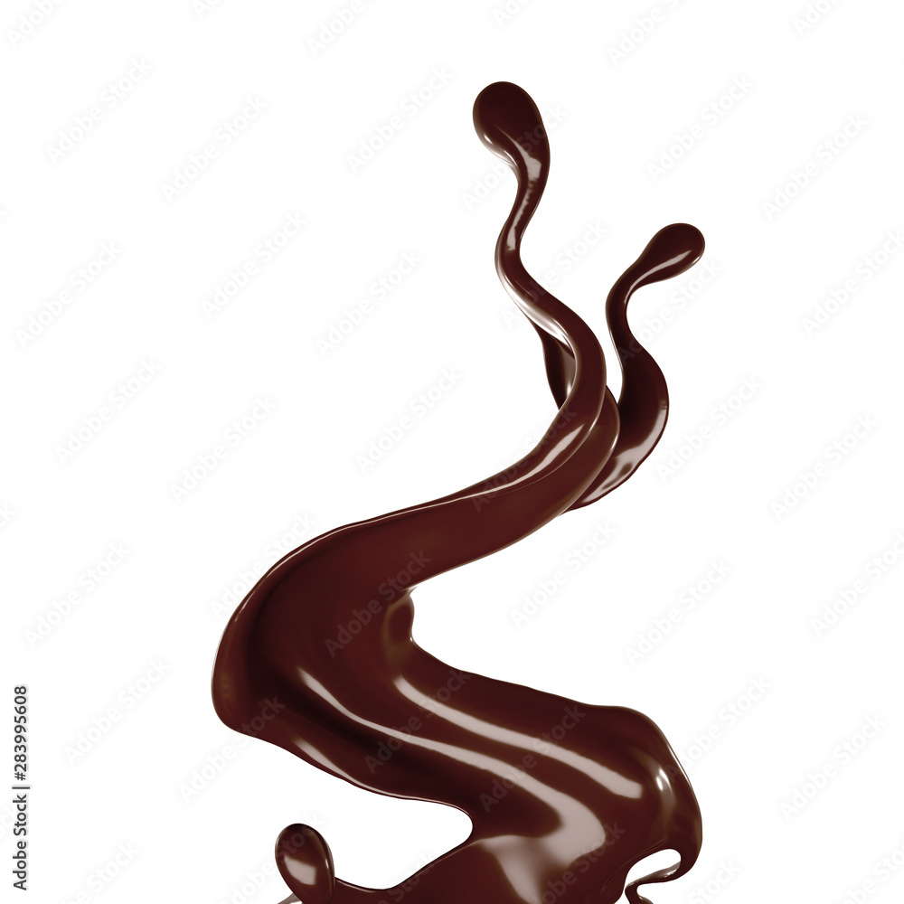 Splash of fluid. 3d illustration, 3d rendering. Splash of fluid. 3d illustration, 3d rendering.