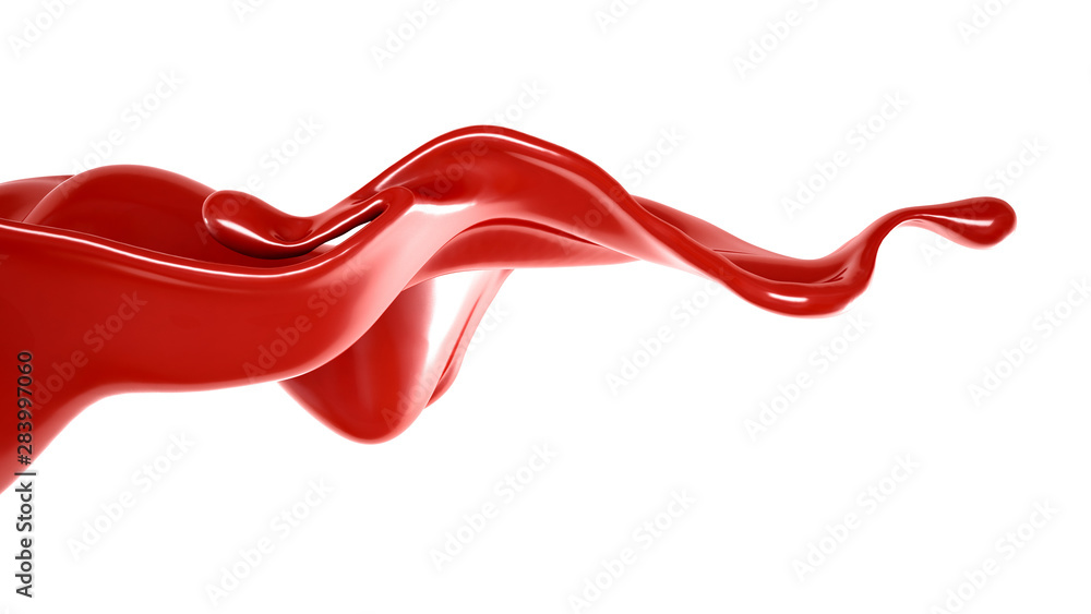 Splash of fluid. 3d illustration, 3d rendering. Splash of fluid. 3d illustration, 3d rendering.