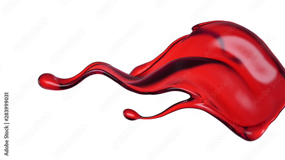 Splash of fluid. 3d illustration, 3d rendering. Splash of fluid. 3d illustration, 3d rendering.