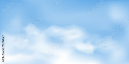 nice clouds and blue sky