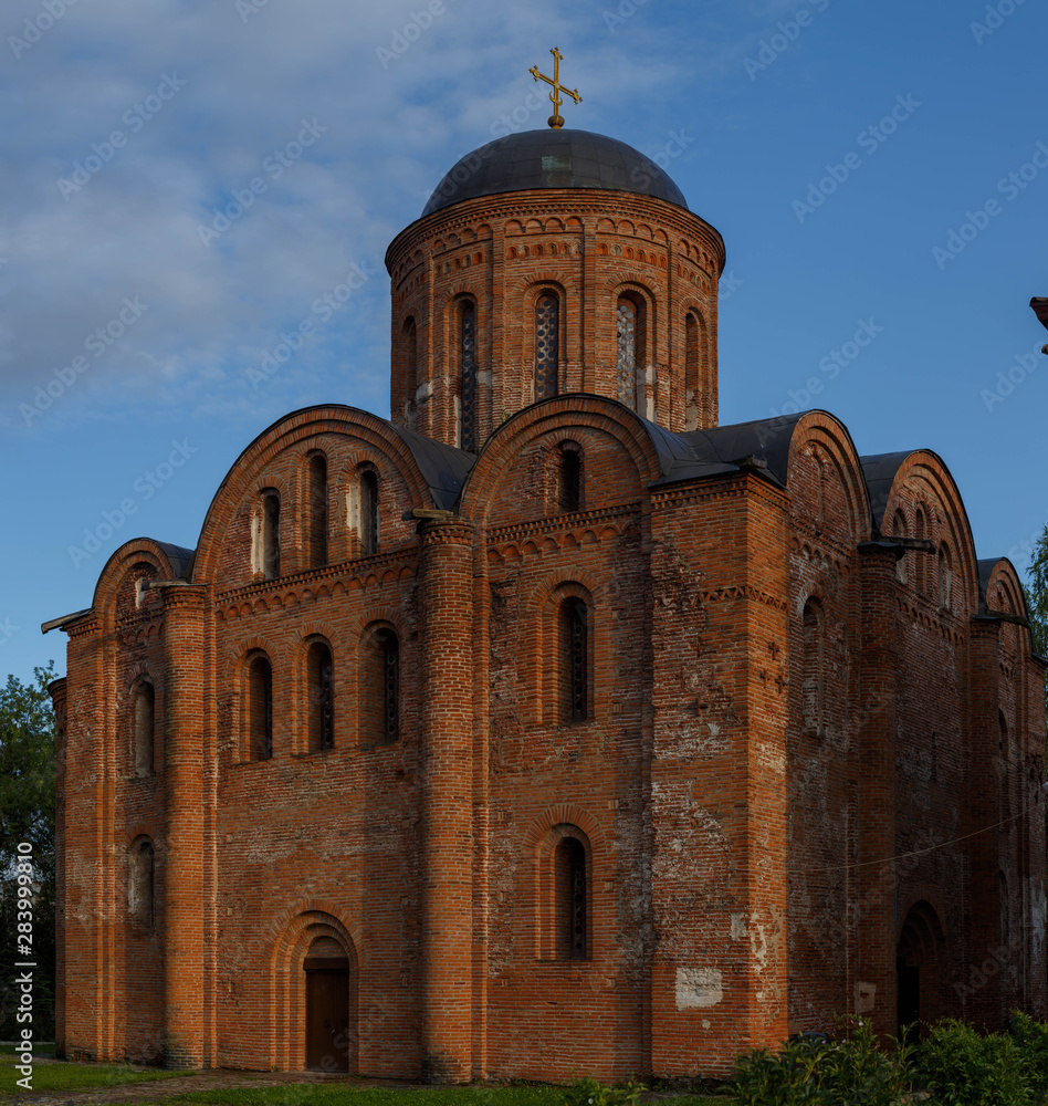 Peter and Paul Church in Smolensk,filmed on a summer evening