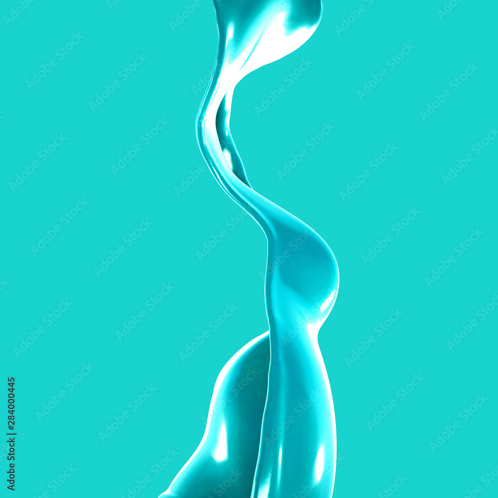 Splash of fluid. 3d illustration, 3d rendering. Splash of fluid. 3d illustration, 3d rendering.