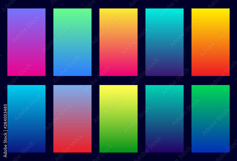 Abstract gradient soft background. Vector color gradient.