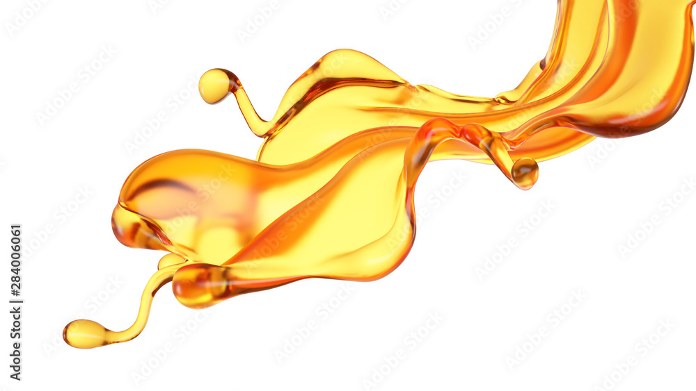 Splash of fluid. 3d illustration, 3d rendering. Splash of fluid. 3d illustration, 3d rendering.