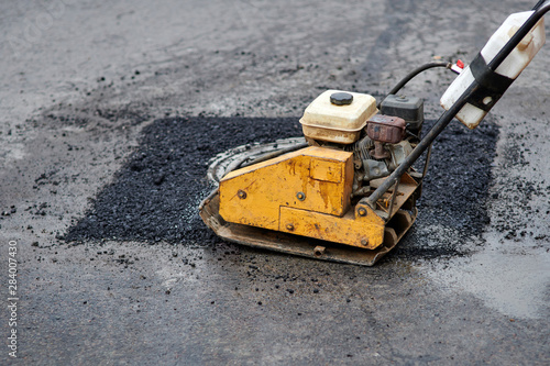 Photos Asphalt vibratory plate compactor