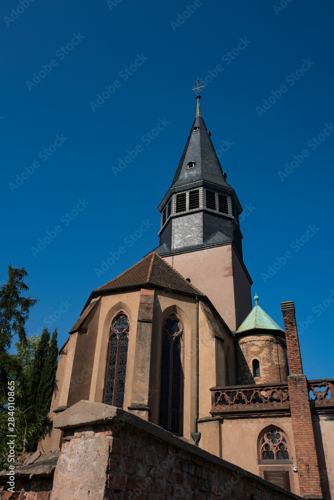 Tower of St George Church, Haguenau, France