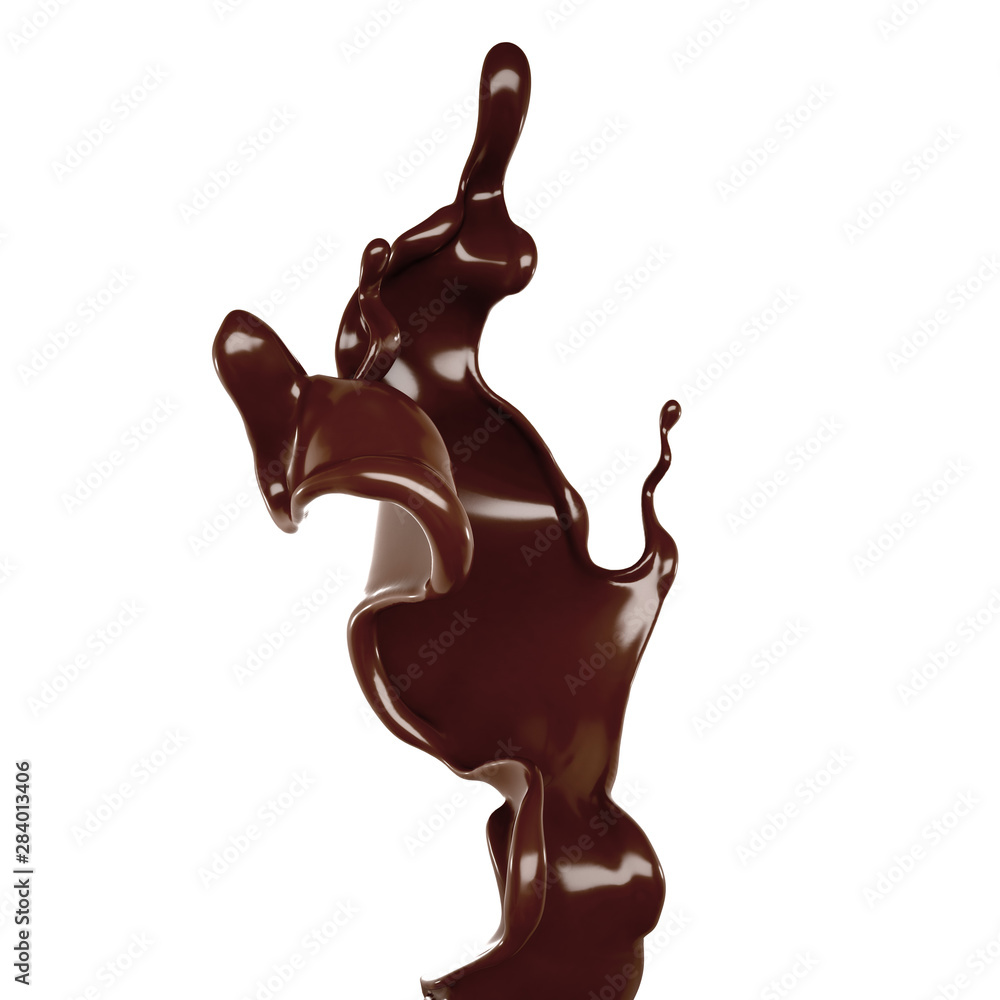 Splash of fluid. 3d illustration, 3d rendering. Splash of fluid. 3d illustration, 3d rendering.