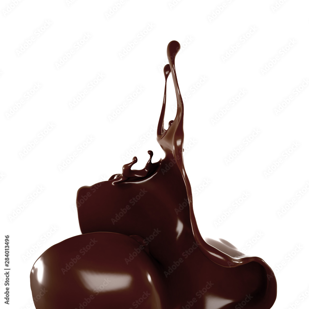 Splash of fluid. 3d illustration, 3d rendering. Splash of fluid. 3d illustration, 3d rendering.