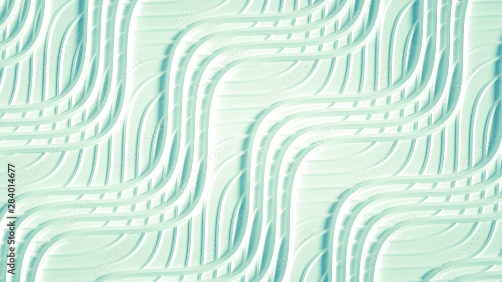 White matte background with a volume print. 3d illustration, 3d rendering. White matte background with a volume print. 3d illustration, 3d rendering.