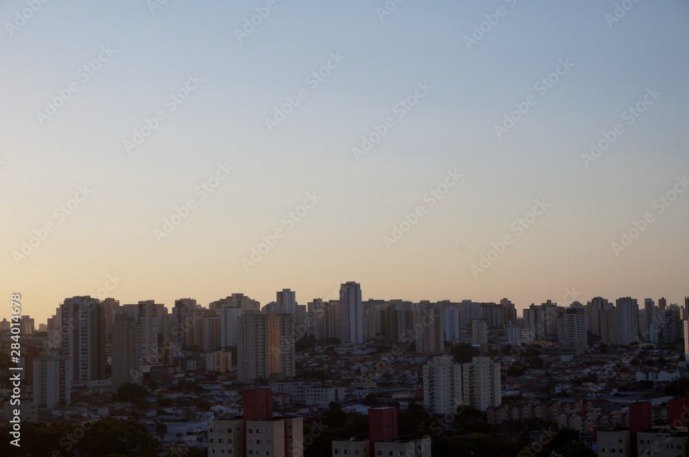Sao Paulo Brazil Skyline Architecture Landmarks sunset