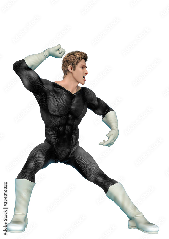 super power hero cartoon ready to punch super power hero cartoon ready to punch