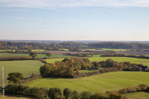 Blick vom Bismarckturm am Scheersberg