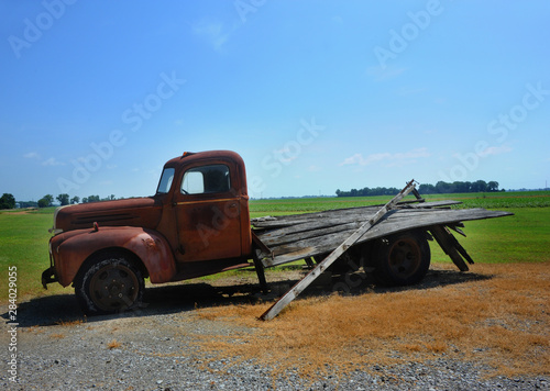 Broken Down Farm Truck © bonniemarie