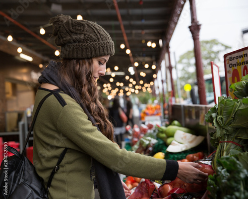 Shopping for Fresh Fruit and Vegetables