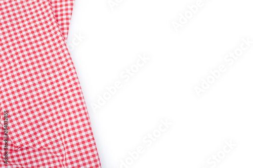red plaid tablecloth, picnic background
