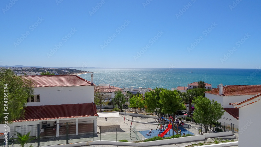 Obraz premium Albuferira is a sunny resort on the south of Portugal