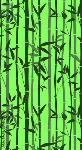 Bamboo forest for background EPS 10