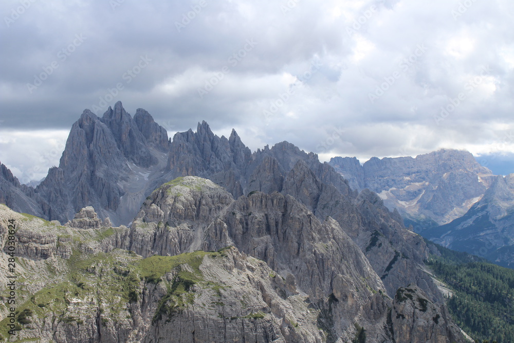 Naklejka premium Montagna