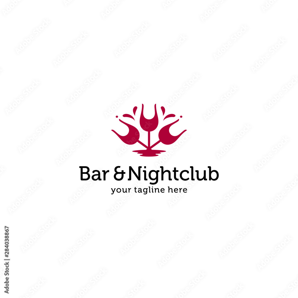 Bar and Nightclub Logo Vector